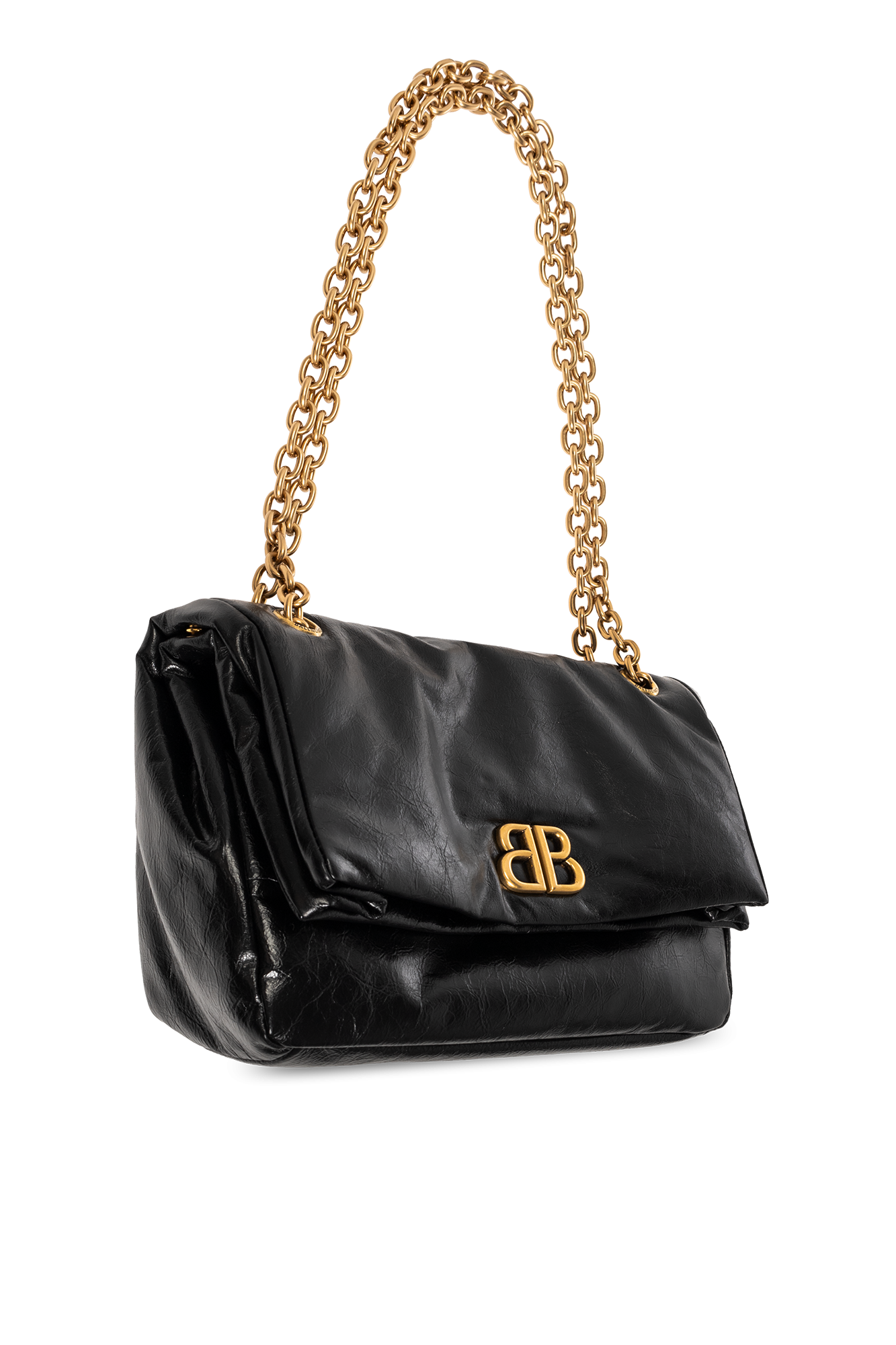 Black 'Monaco' shoulder bag Balenciaga - Vitkac Italy